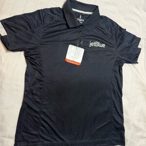 Women's Navy Polo Shirt